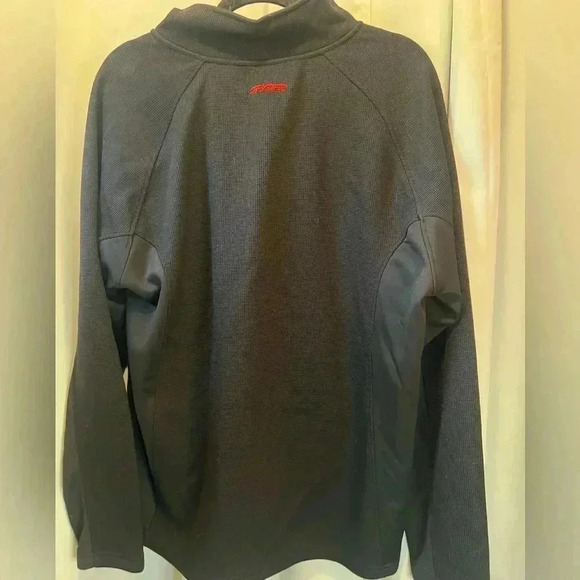 SPYDER MEN'S FLEECE LINED BLACK/RED ZIP UP CORE SWEATER: SIZE ( US XL ) - Picture 5 of 6